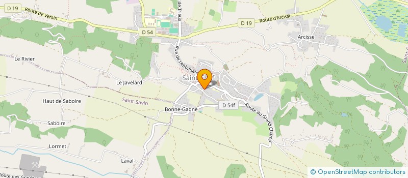 localisation de l'entreprise SCI MARSAR  SAINT-CHEF