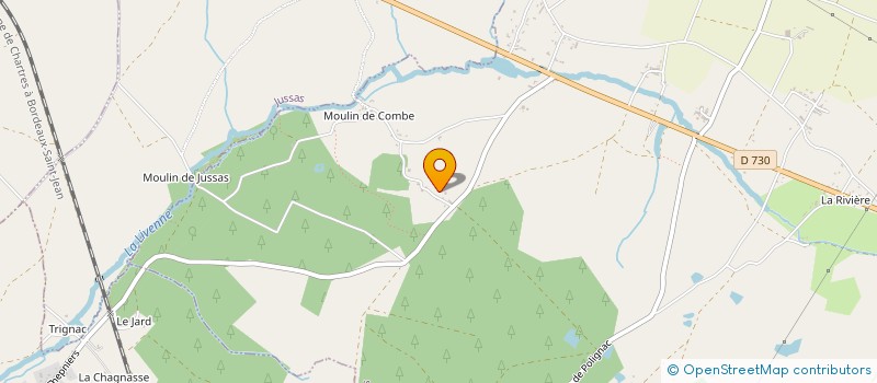 localisation de l'entreprise SCI MARSAT  CHEPNIERS