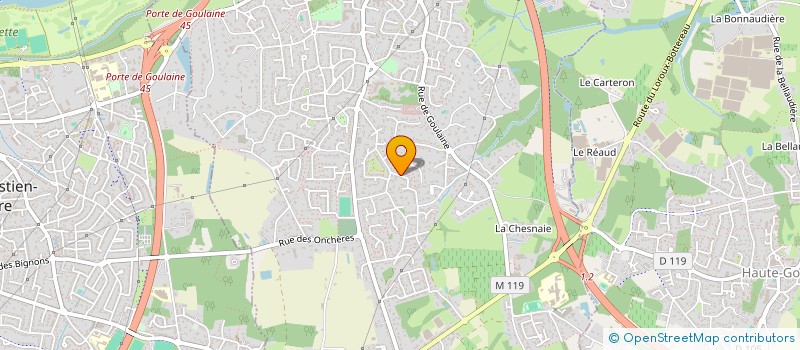 localisation de l'entreprise SCI MARSEAULT  BASSE-GOULAINE