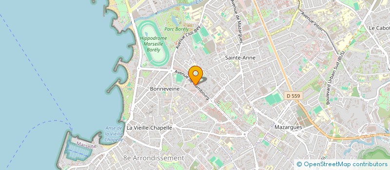localisation de l'entreprise SCI MARSEILLE PARC à MARSEILLE