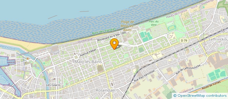 localisation de l'entreprise SCI MARSELOU à DUNKERQUE