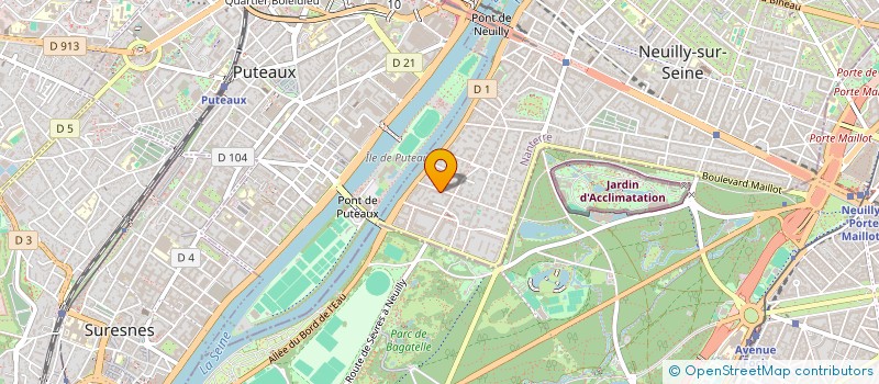 localisation de l'entreprise SCI MARSENS INC. à NEUILLY-SUR-SEINE