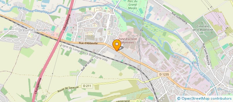 localisation de l'entreprise SCI MARSEV à AMIENS