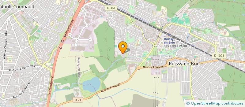 localisation de l'entreprise SCI MARSIN  ROISSY-EN-BRIE