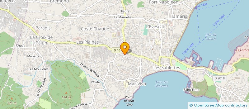 localisation de l'entreprise SCI MARSOL à LA SEYNE-SUR-MER