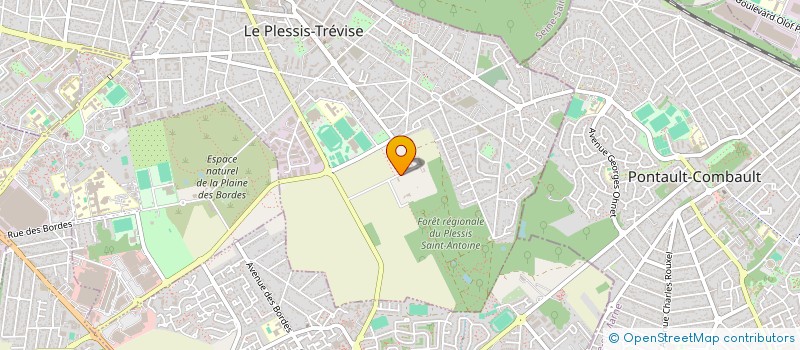 localisation de l'entreprise SCI MARSOLAU à PLESSIS TREVISE