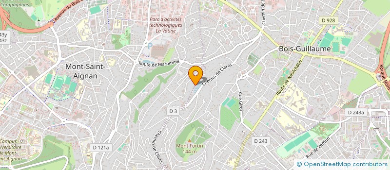 localisation de l'entreprise SCI MARSOUINE  MONT-SAINT-AIGNAN