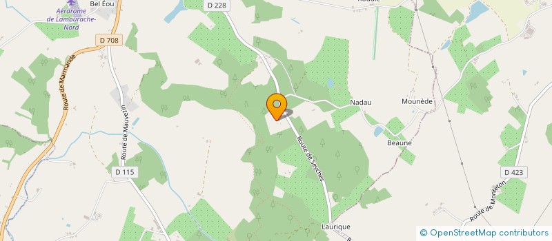 localisation de l'entreprise SCI MARSY  LEVIGNAC-DE-GUYENNE