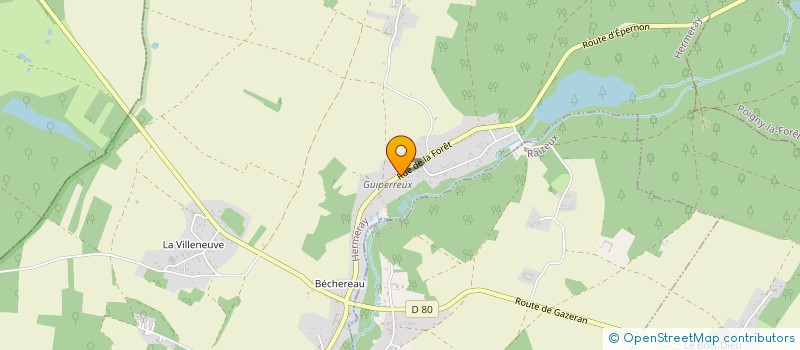 localisation de l'entreprise SCI MARSYL  HERMERAY