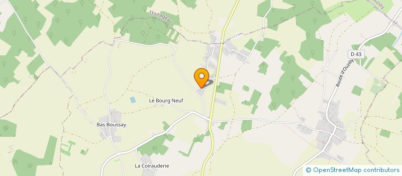 localisation de l'entreprise SCI MARSYPHIL à SAINT-MARTIN-LA-PALLU
