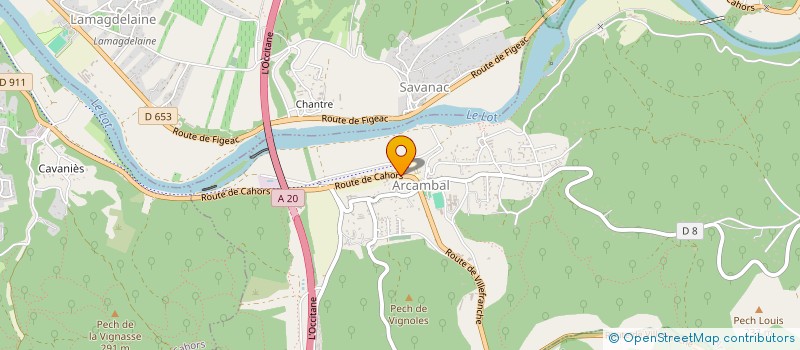 localisation de l'entreprise SCI MARTAINE  LE MONTAT