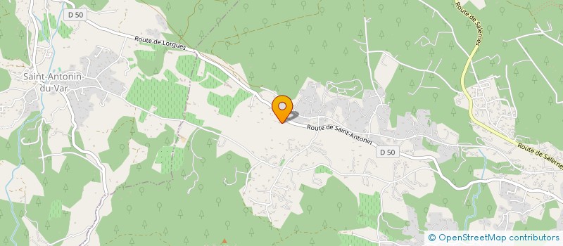 localisation de l'entreprise SCI MARTAMA  LORGUES