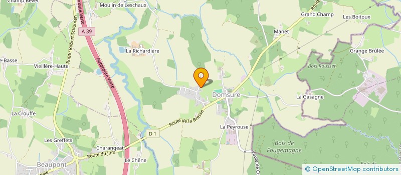 localisation de l'entreprise SCI MARTCHAK  DOMSURE