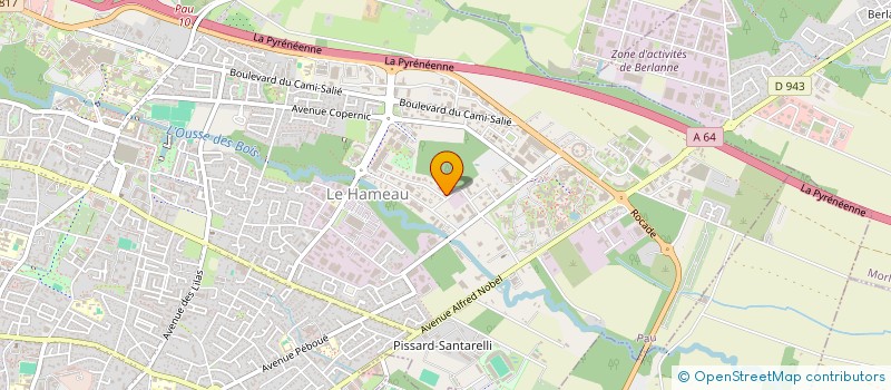 localisation de l'entreprise SCI MARTEEL à PAU