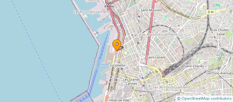 localisation de l'entreprise SCI MARTELE  MARSEILLE