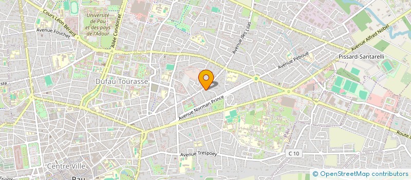 localisation de l'entreprise SCI MARTELLI à PAU
