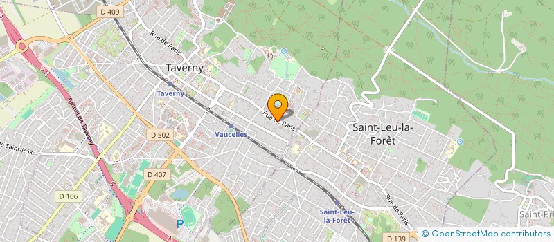 localisation de l'entreprise SCI MARTENS  TAVERNY