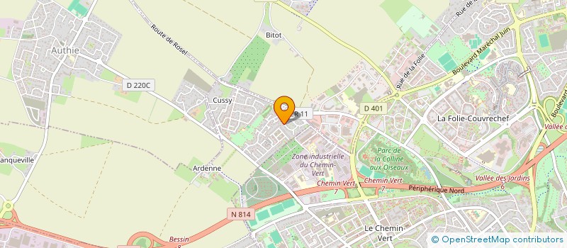 localisation de l'entreprise SCI MARTGER  SAINT-GERMAIN-LA-BLANCHE-HERBE