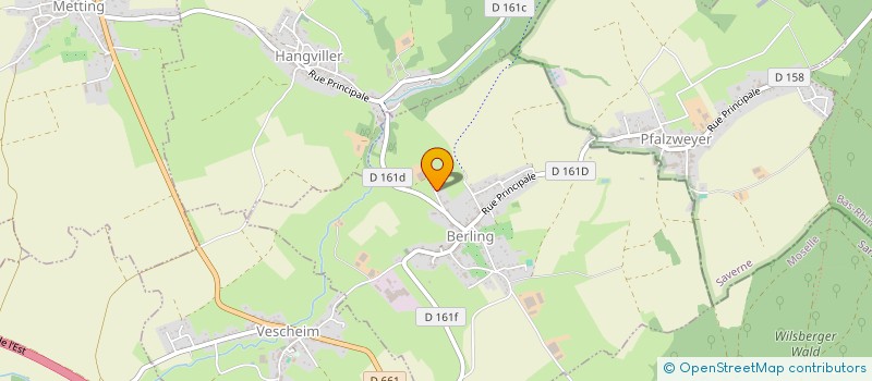 localisation de l'entreprise SCI MARTHE  BERLING