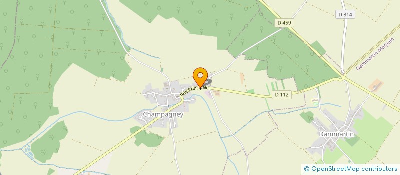 localisation de l'entreprise SCI MARTHE  GREDISANS