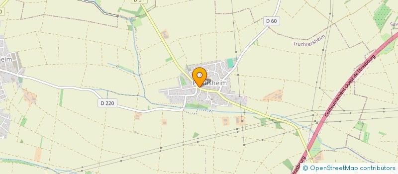 localisation de l'entreprise SCI MARTHE ET ANDRE ROTH  PFULGRIESHEIM