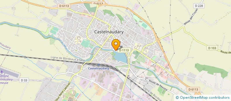 localisation de l'entreprise SCI MARTHE MARIE à CASTELNAUDARY