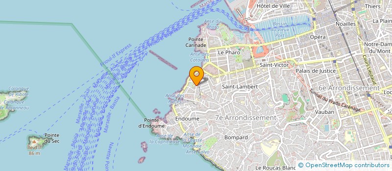 localisation de l'entreprise SCI MARTHEM à MARSEILLE