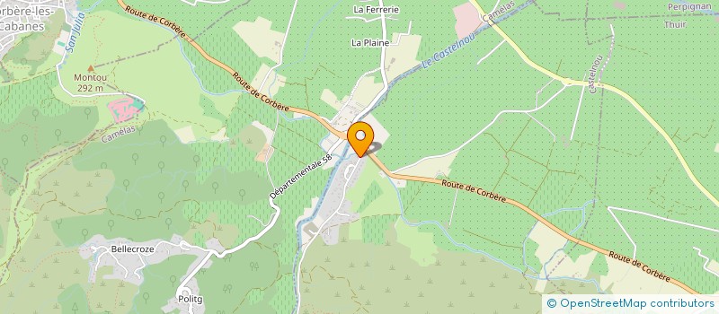 localisation de l'entreprise SCI MARTI  CASTELNOU