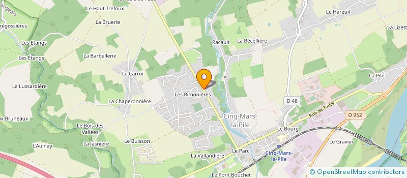 localisation de l'entreprise SCI MARTIAS IMMOBILIER  CINQ-MARS-LA-PILE