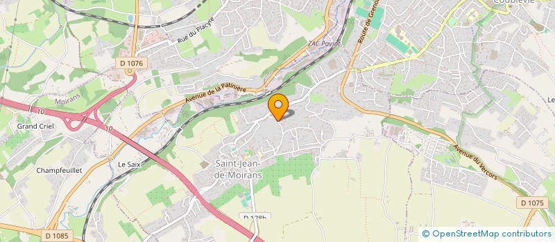 localisation de l'entreprise SCI MARTICHAUD  SAINT-JEAN-DE-MOIRANS