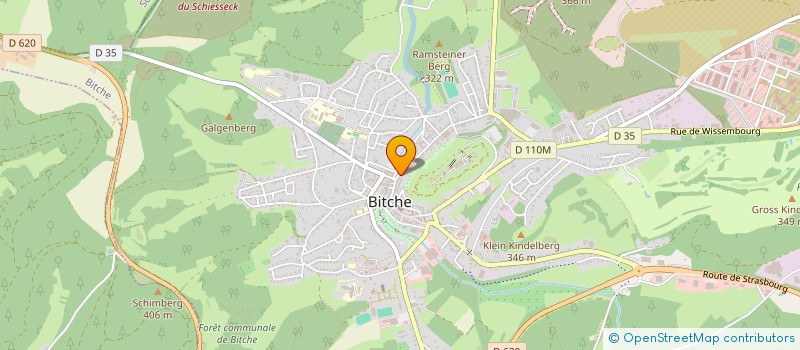 localisation de l'entreprise SCI MARTIG  BITCHE