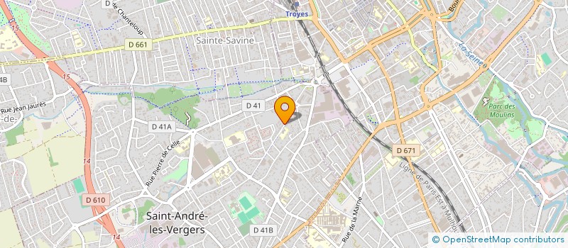 localisation de l'entreprise SCI MARTILLEUL  SAINT-ANDRE-LES-VERGERS