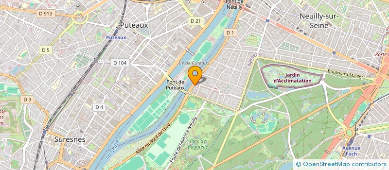 localisation de l'entreprise SCI MARTIMM à NEUILLY-SUR-SEINE