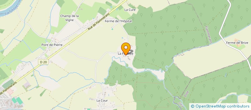 localisation de l'entreprise SCI MARTIN 39  AUXONNE