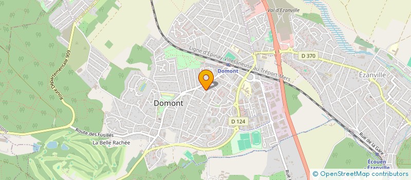 localisation de l'entreprise SCI MARTIN  DOMONT