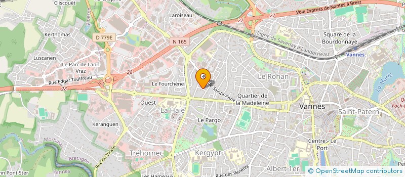 localisation de l'entreprise SCI MARTIN à VANNES