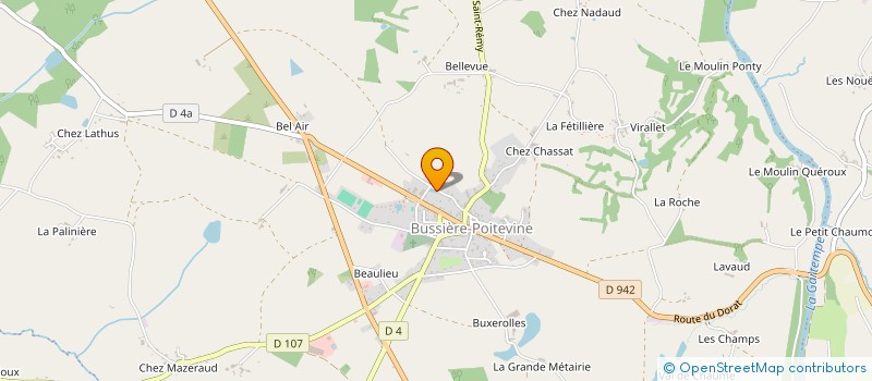 localisation de l'entreprise SCI MARTIN  VAL-D'OIRE-ET-GARTEMPE