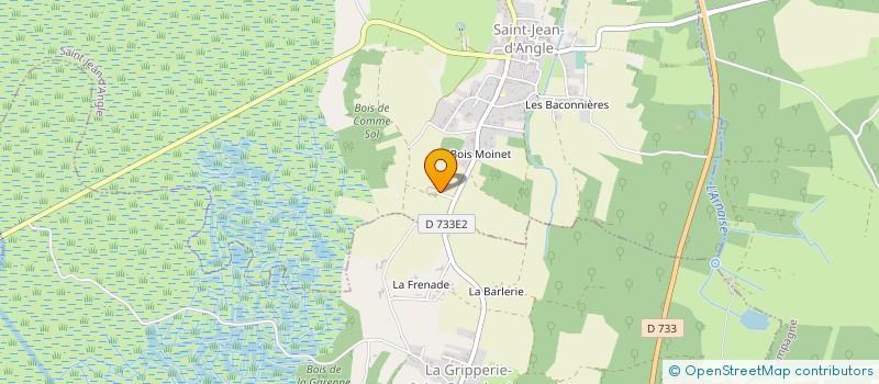 localisation de l'entreprise SCI MARTIN  SAINT-JEAN-D ANGLE