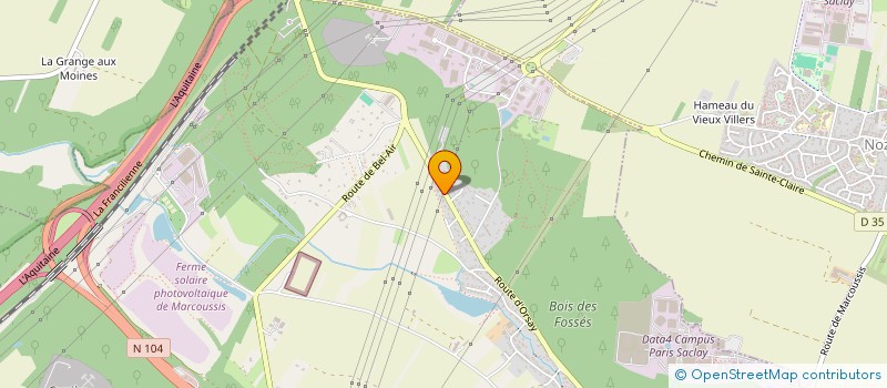 localisation de l'entreprise SCI MARTIN  MARCOUSSIS