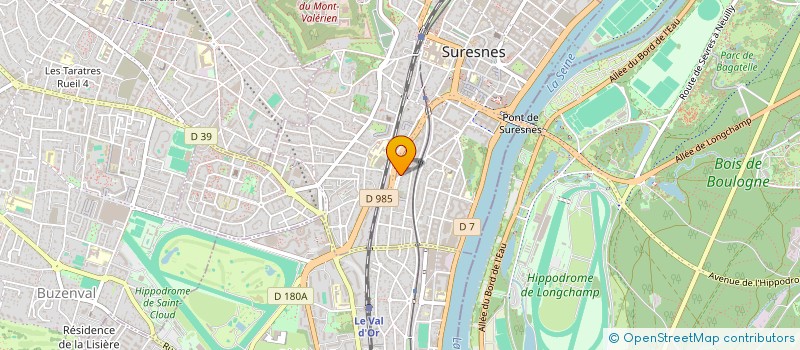 localisation de l'entreprise SCI MARTIN à SURESNES