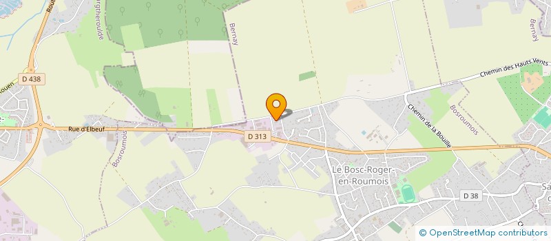 localisation de l'entreprise SCI MARTIN  BOSROUMOIS