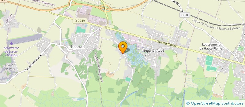 localisation de l'entreprise SCI MARTIN  LES MAGNILS-REIGNIERS