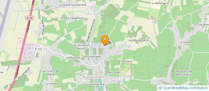 localisation de l'entreprise SCI MARTIN & CO à ROCHECORBON