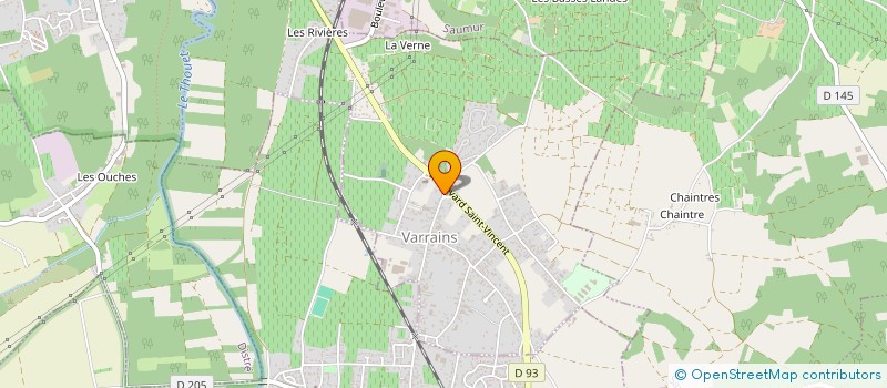 localisation de l'entreprise SCI MARTIN DU BOIS D'ORTIE  VARRAINS