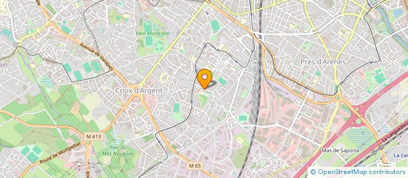 localisation de l'entreprise SCI MARTIN DU NORD à MONTPELLIER