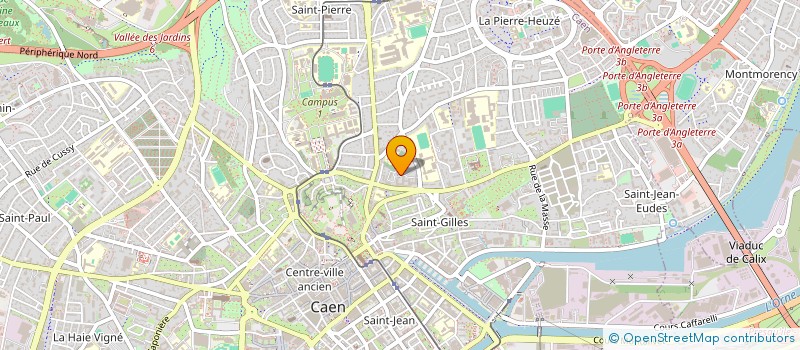 localisation de l'entreprise SCI MARTIN DUVIVIER à CAEN