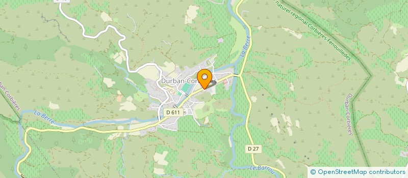 localisation de l'entreprise SCI MARTIN-ESPEROU  DURBAN-CORBIERES