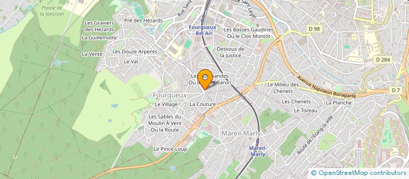 localisation de l'entreprise SCI MARTIN GENERATION 21  SAINT-GERMAIN-EN-LAYE