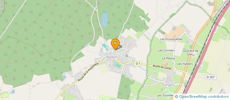 localisation de l'entreprise SCI MARTIN-GENISSON à ECOUVES