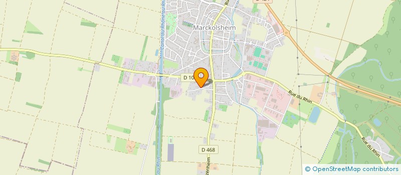 localisation de l'entreprise SCI MARTIN INVEST  MARCKOLSHEIM